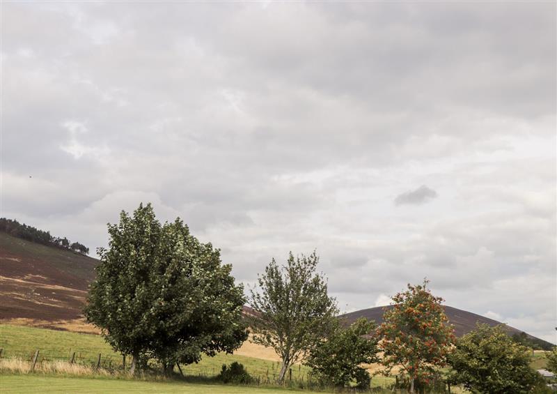 Rural landscape at Meikle Conval, Corrieour near Dufftown