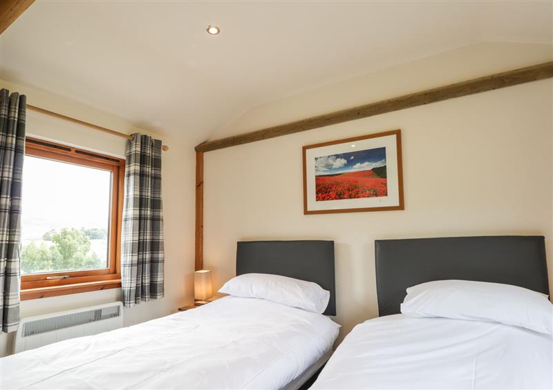 This is a bedroom at Meikle Conval, Corrieour near Dufftown