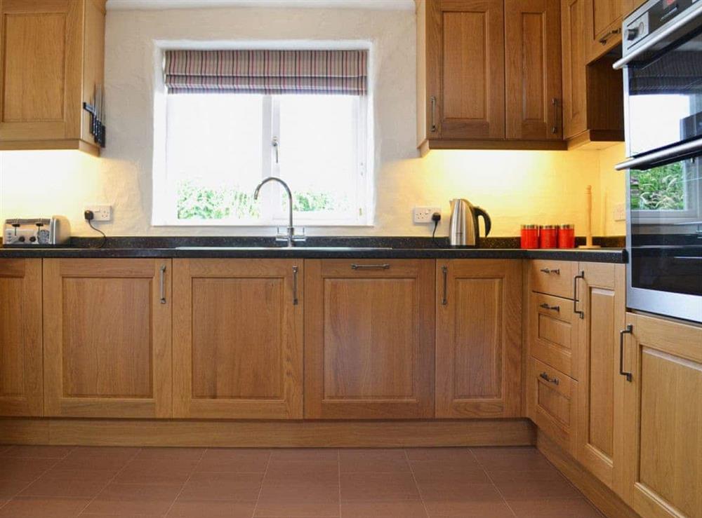 Kitchen at Meillion Cottage in Letterston, near Fishguard, Dyfed