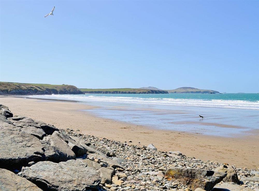Whitsands beach at Meillion Cottage in Letterston, near Fishguard, Dyfed