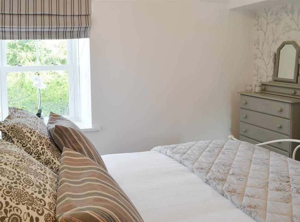 Comfy double bedroom at Melandra in Belford, near Alnwick, Northumberland