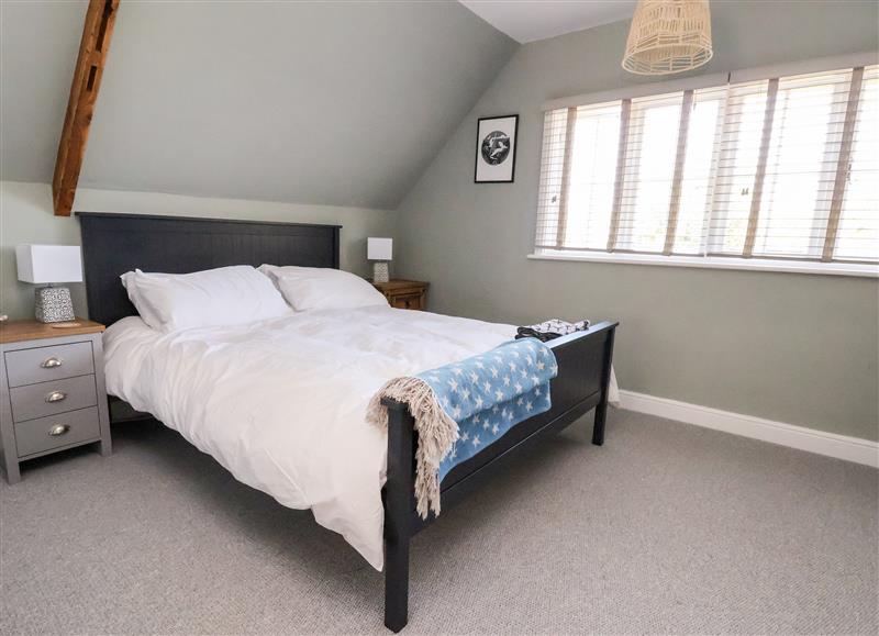 One of the bedrooms at Melbecks, Abergele