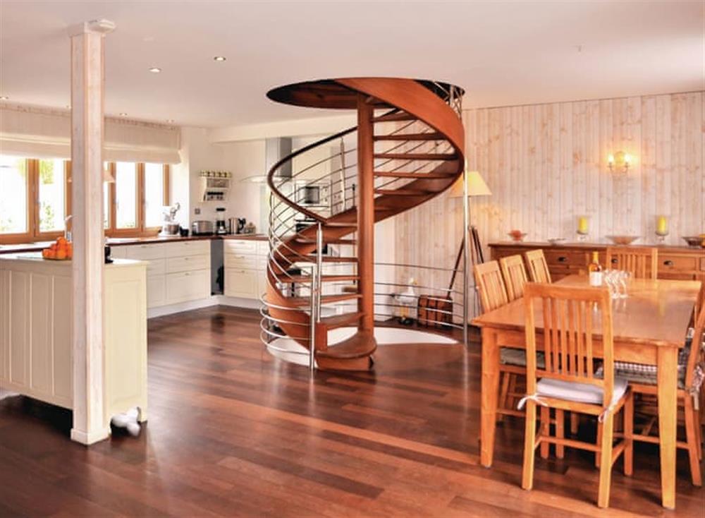 Living area at Melen Gwenn in Bénodet, Finistère, France