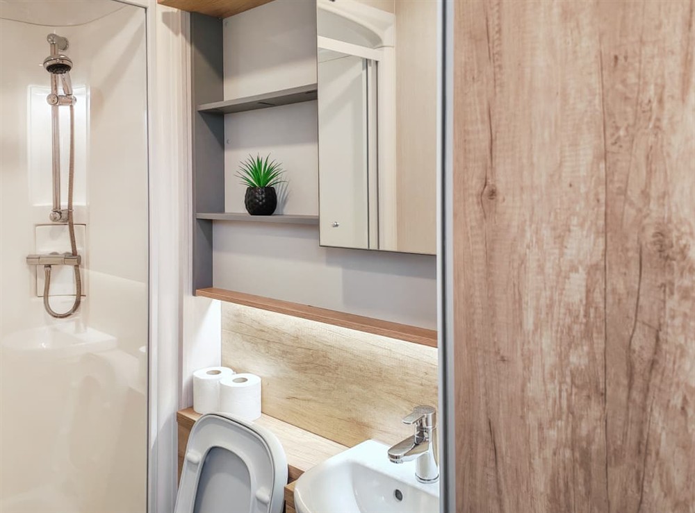 Bathroom at Melfell View in Penruddock, near Keswick, Cumbria