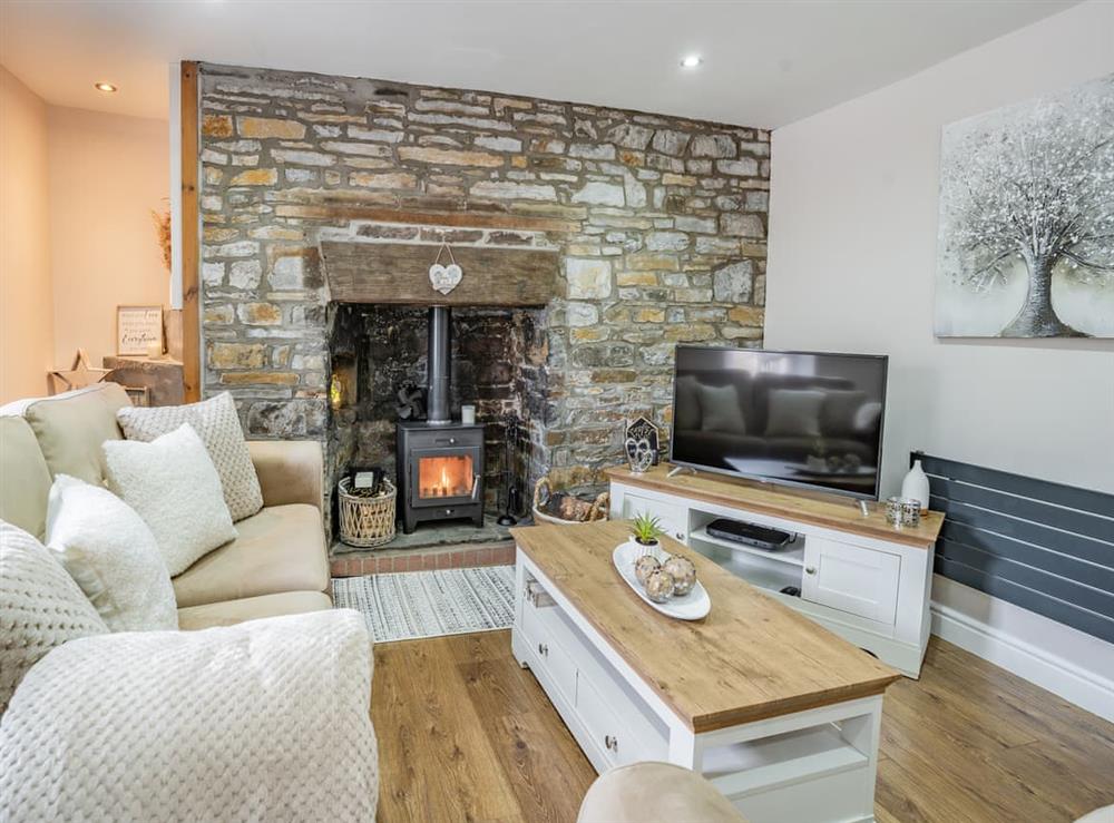 Living room at Melie-Rose in Aberdare, Mid Glamorgan