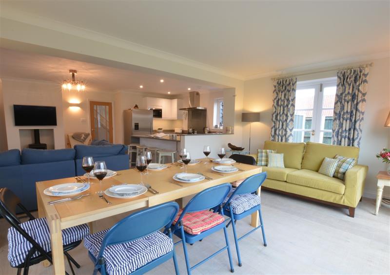 The living area at Mellows, Thorpeness, Thorpeness