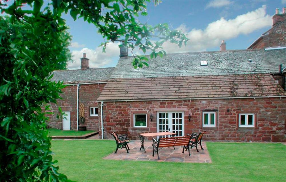Stag Cottage has private gardens as well as full access to 20 acres of woodland walks at Melmerby Hall and Stag Cottage, Melmerby, near Langwathby, Penrith