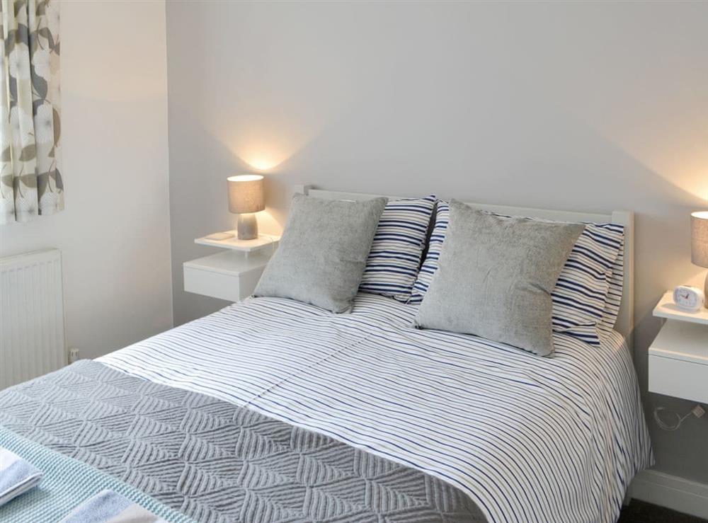 Peaceful double bedroom at Melrose in Amble, Northumberland