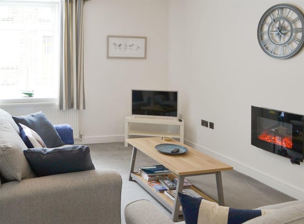 Welcoming living area at Melrose in Amble, Northumberland