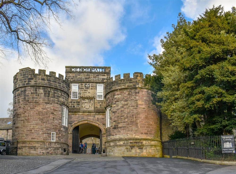 Skipton Castle at Melrose in Clitheroe, Lancashire