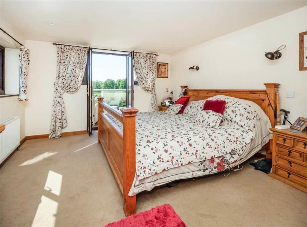 Double bedroom at Melsham House in Limpenhoe, near Norwich, Norfolk