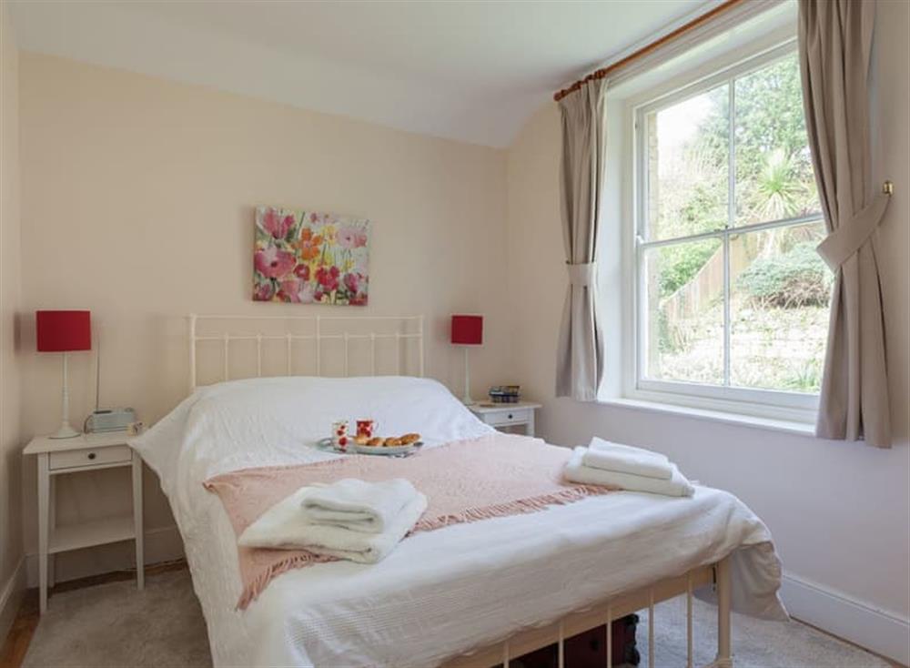 Double bedroom within annex at Melville Lodge in Ventnor, Isle of Wight