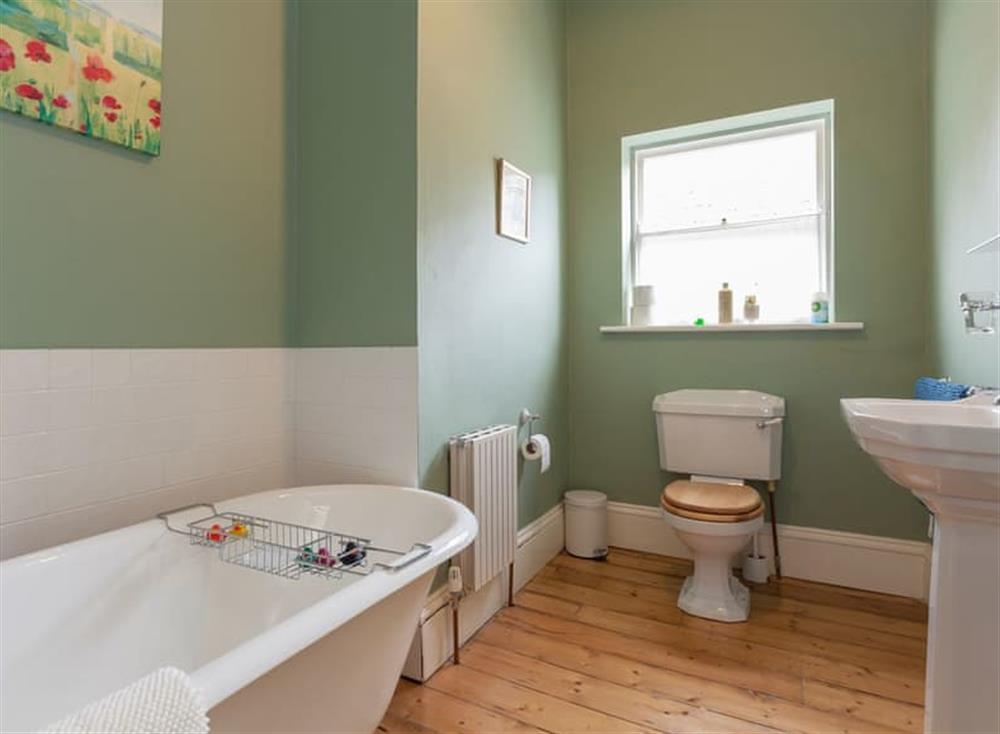 Family bathroom at Melville Lodge in Ventnor, Isle of Wight