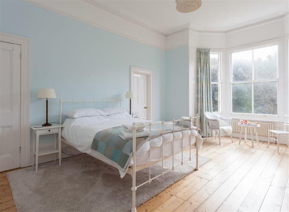 Relaxing double bedroom at Melville Lodge in Ventnor, Isle of Wight