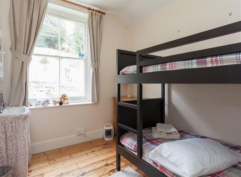 Useful bunk bedroom within the annex at Melville Lodge in Ventnor, Isle of Wight
