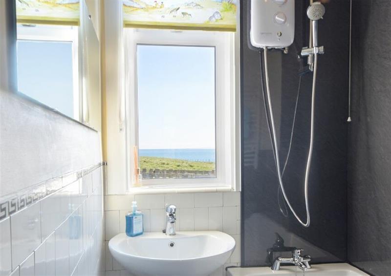 This is the bathroom at Melvin Cottage, Low Newton-By-The-Sea