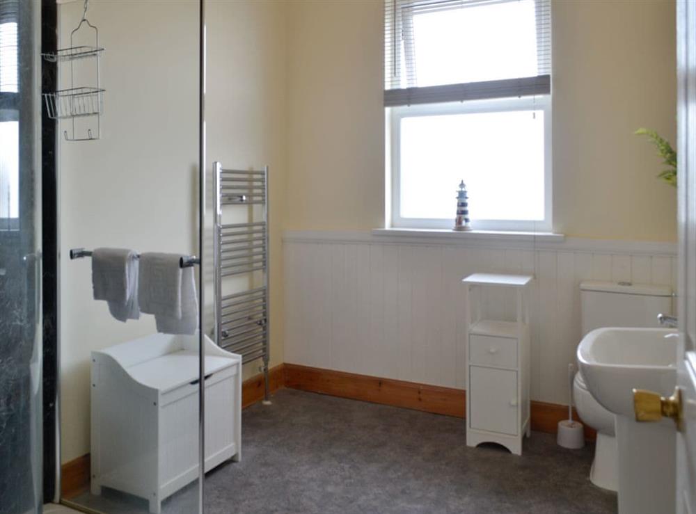 Shower room at Antrim Coastline View, 