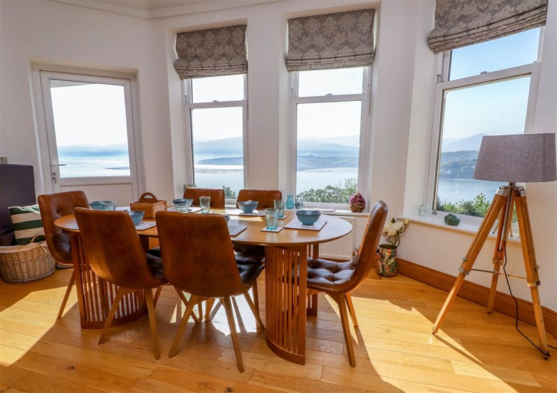 Dining room at Menai View, near Menai Bridge