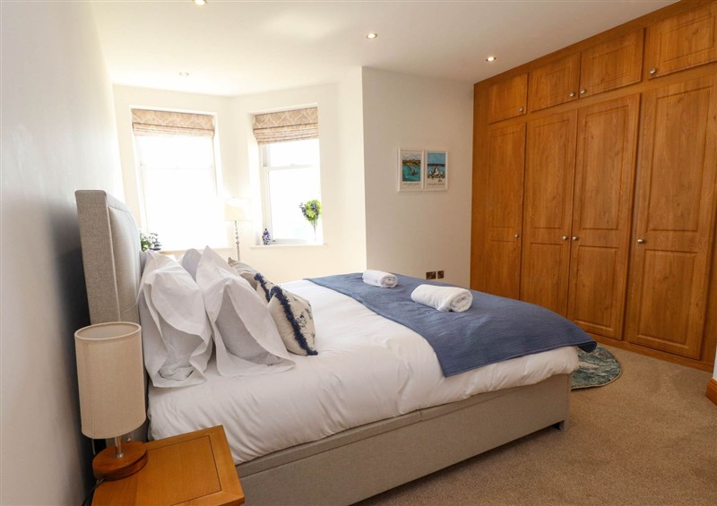 One of the 2 bedrooms at Menai View, near Menai Bridge