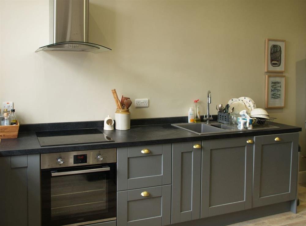 Fully appointed fitted kitchen at Neuadd, 