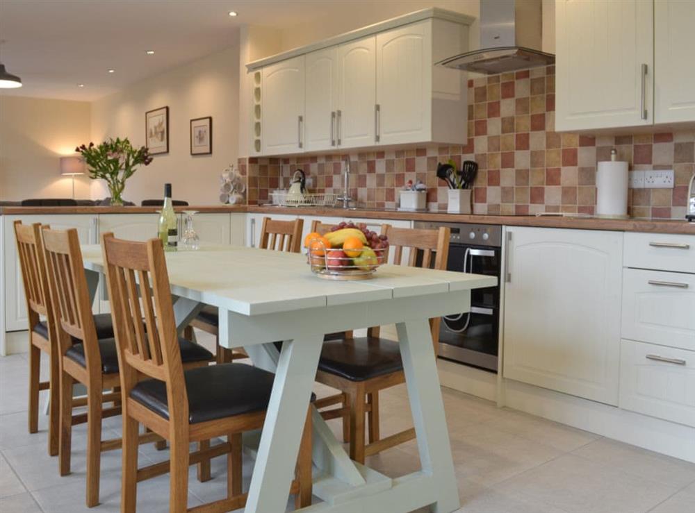 Kitchen & dining area at Mendip in Priddy, near Wells, Somerset