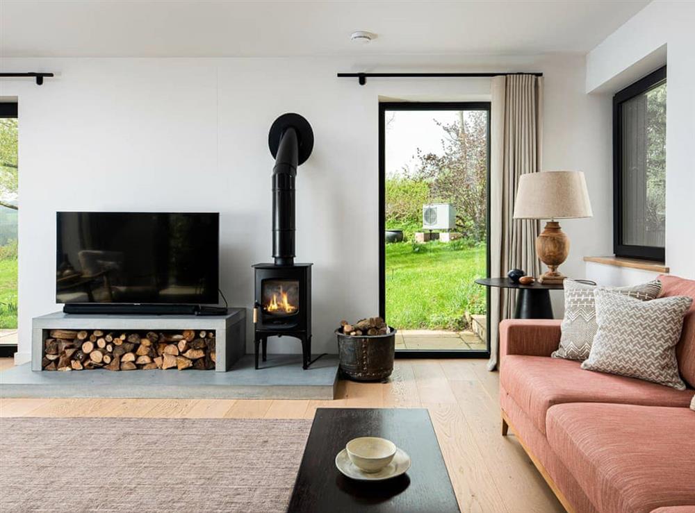 Living room at Mendip View in Upper Littleton, near Winford, Avon