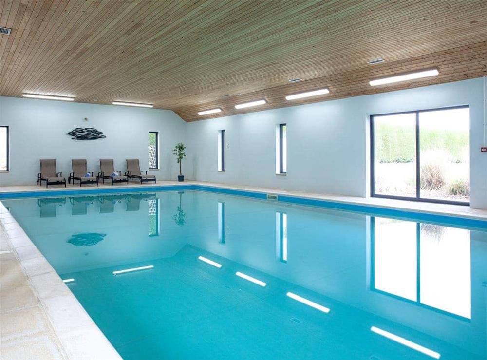 Swimming pool at Mendip in Witham Friary, Frome, Somerset., Great Britain