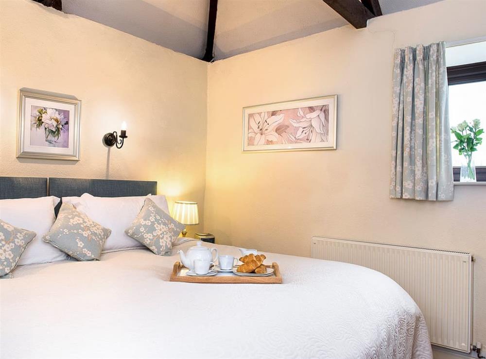 Light and airy double bedroom at The Byre, 