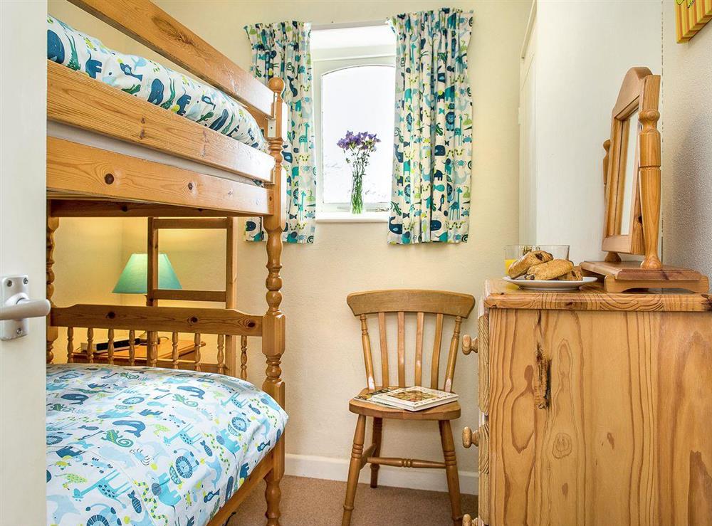 Good sized bunk bedroom at The Shippon, 