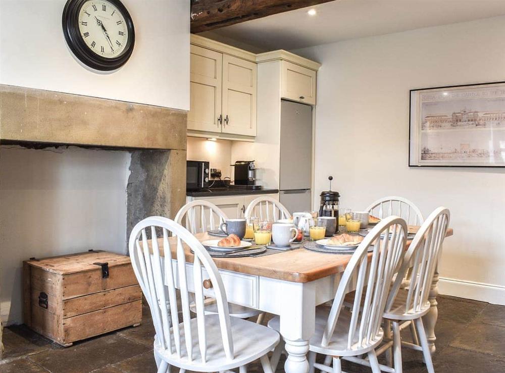 Dining Area at Merchants Cottage in Honley, near Holmfirth, West Yorkshire