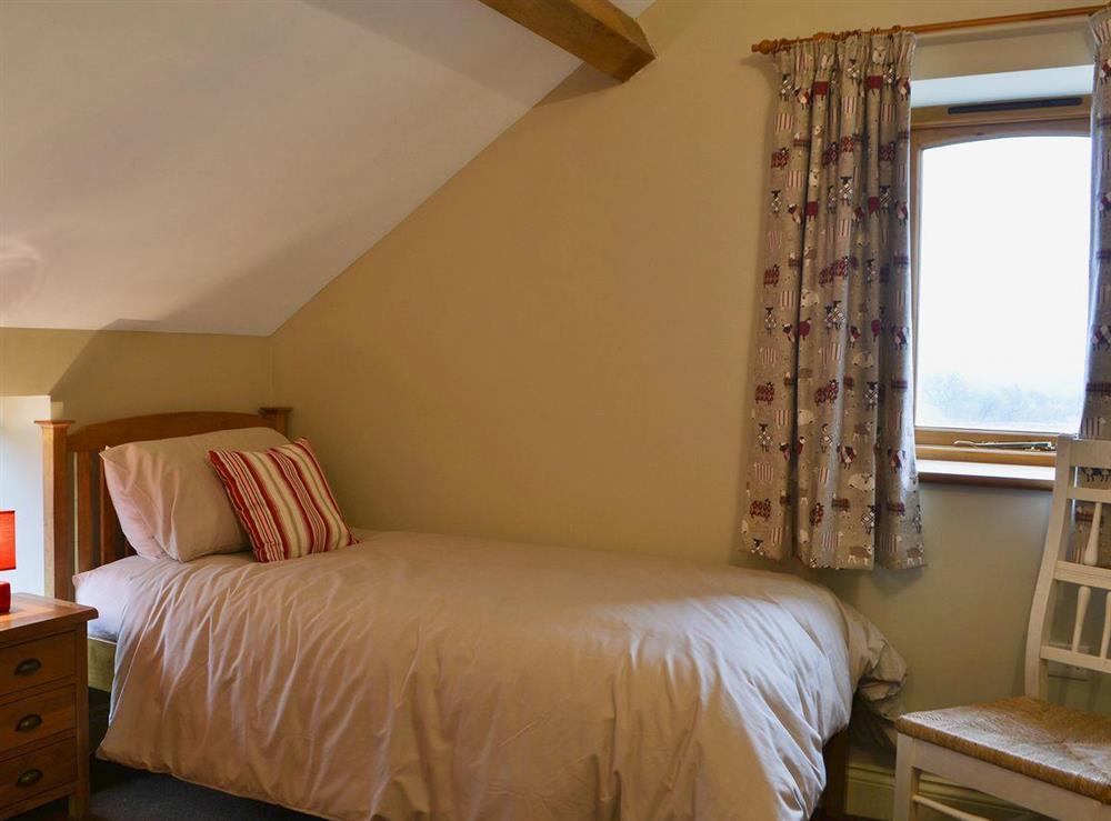 Twin bedroom at Mere Croft in Sowerby Row near Penrith, Cumbria