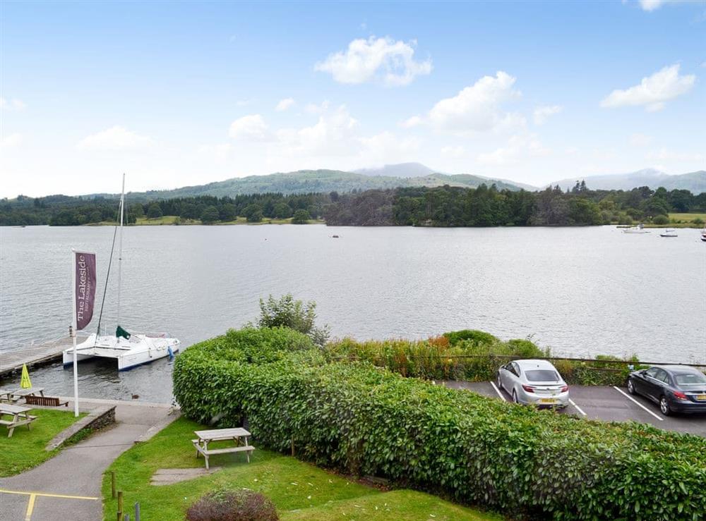 Views over lake windermere at Mere View in Ambleside, Cumbria