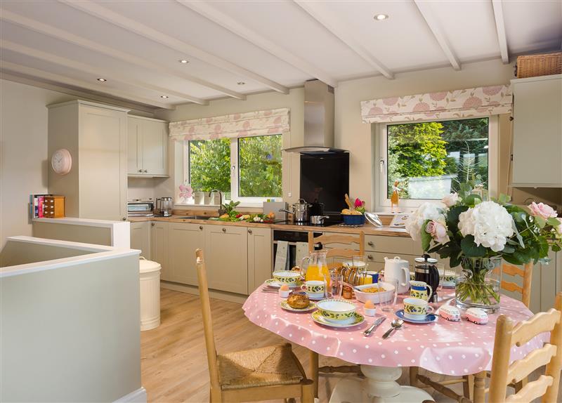 This is the kitchen at Mere View, Bowness-On-Windermere