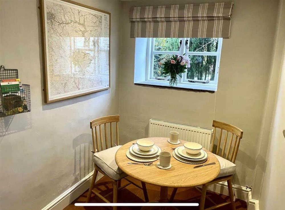 Dining Area at Mere View in Monyash, Derbyshire