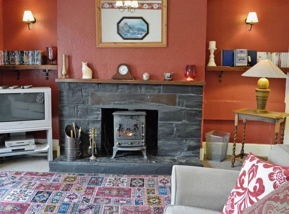 Living room at Meredith Cottage in Dolwydelan, near Betws-y-Coed, Gwynedd