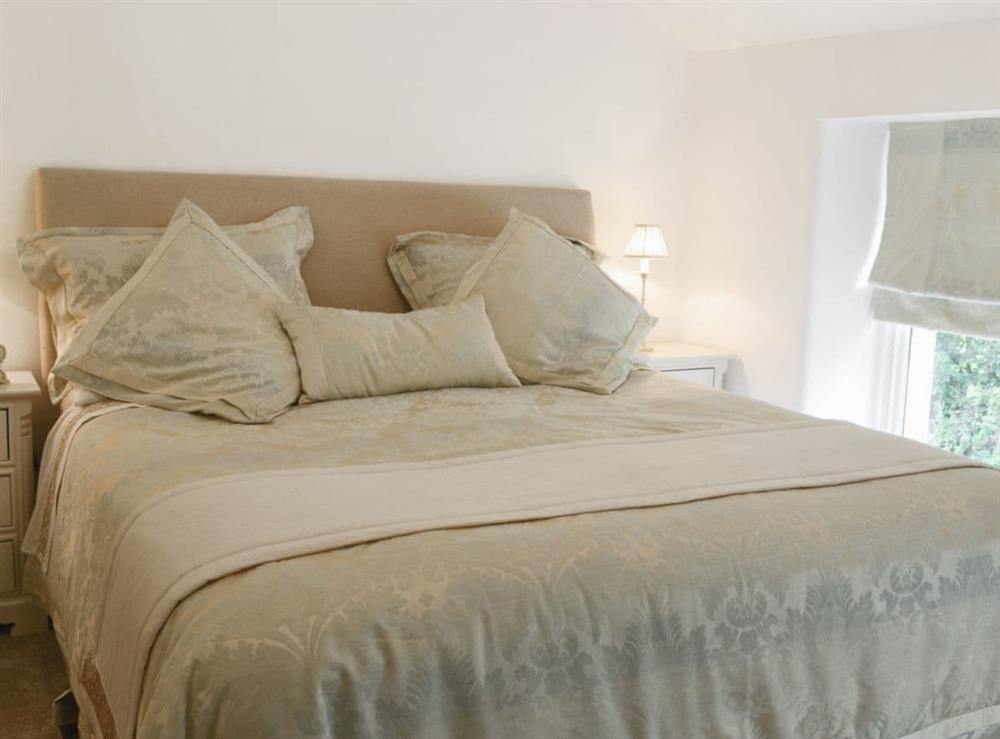 Comfortable master bedroom at Adair Cottage, 