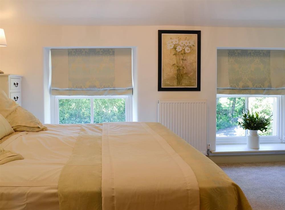 Cosy and welcoming double bedroom at Adair Cottage, 