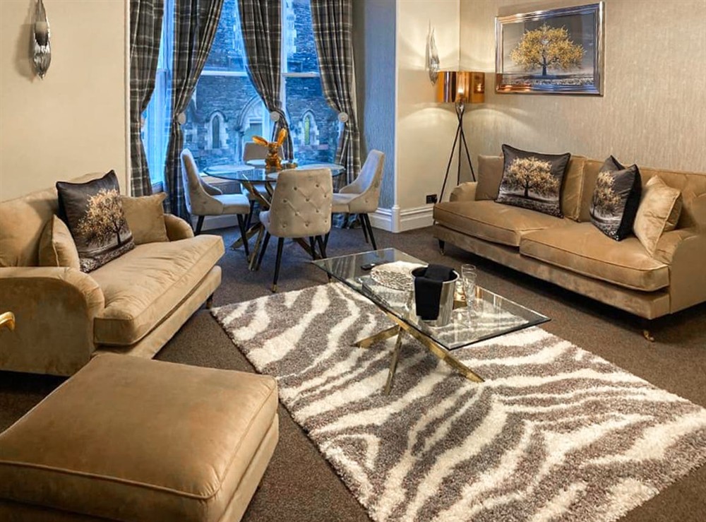 Living room/dining room at Merewyke Abode in Bowness-on-Windermere, Cumbria