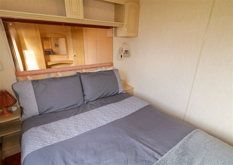 Bedroom at Meric Stone Holiday lets Caravan 1, Benone near Castlerock
