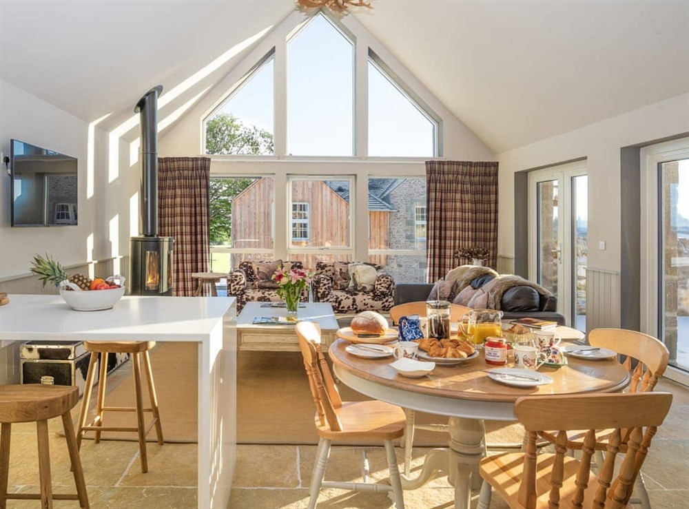 Dining Area at Merlin Steading in Logiealmond, near Crieff, Perthshire