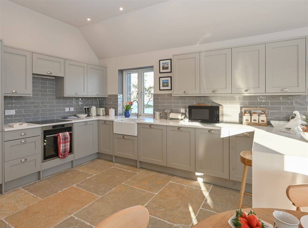 Kitchen at Merlin Steading in Logiealmond, near Crieff, Perthshire