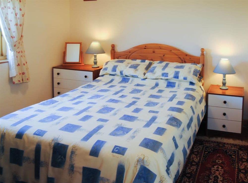 Cosy and romantic double bedroom at Merlin View in St Mawgan, near Newquay, Cornwall