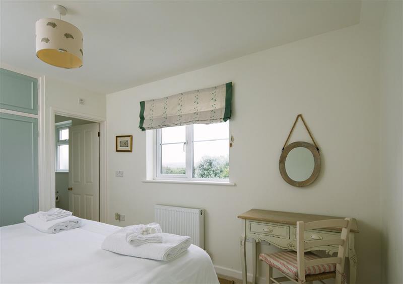 One of the 4 bedrooms at Merlins Cottage, Tintagel