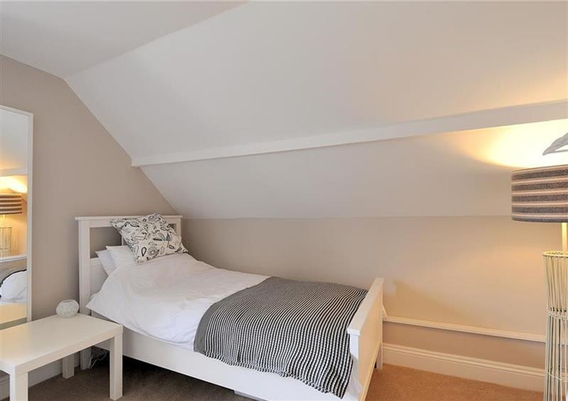 One of the 5 bedrooms at Mermaid House, Lyme Regis