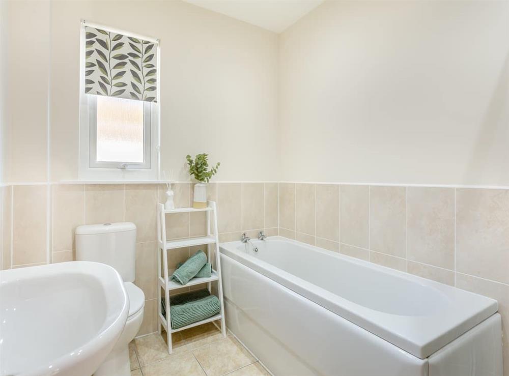 Bathroom at Mermaid View in Balintore, Ross-Shire