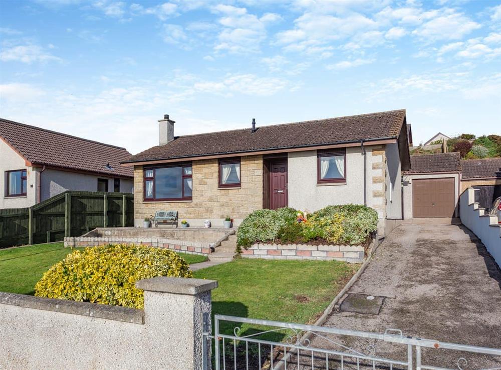 Exterior at Mermaid View in Balintore, Ross-Shire