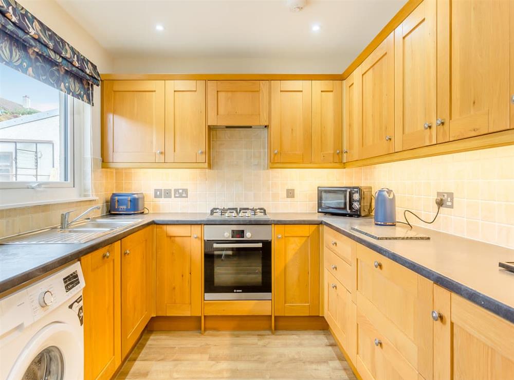 Kitchen at Mermaid View in Balintore, Ross-Shire