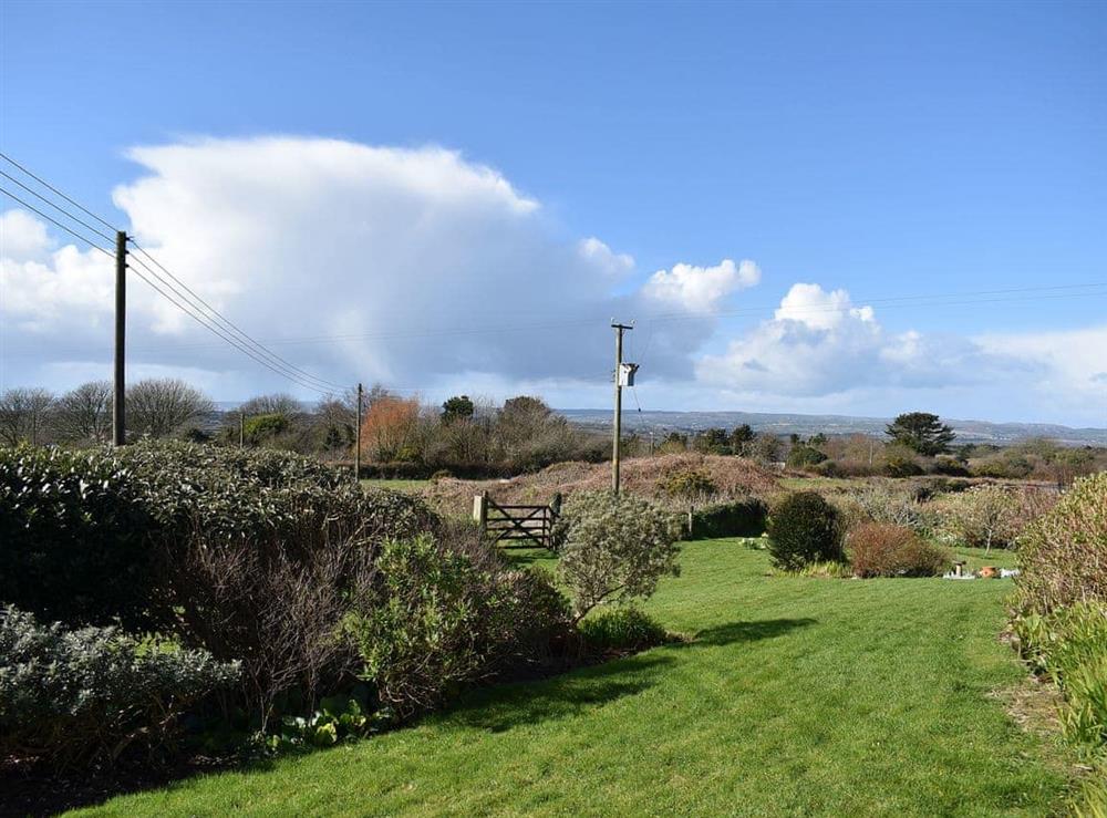 Stunning views over the Cornish countryside at Merriview in Balwest, near Marazion, Cornwall