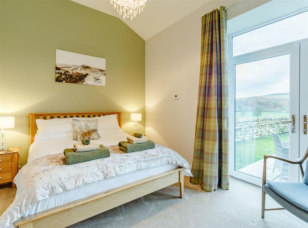 Double bedroom at Merry Burn Barn in Falstone, near Bellingham, Northumberland