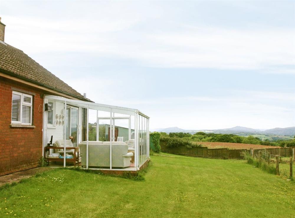 Stunning views at Merryview Bungalow in Orcop, near Hereford, Herefordshire